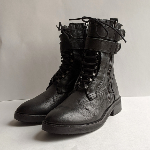 dolce vita combat boots